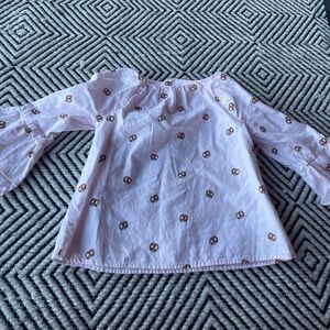 J Crew pretzel shirt for girls